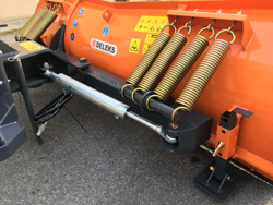 snow plow for up to 3 0 ton skid steer loaders ln 200 m