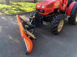 snowplough with plate for tractor lns 190 a
