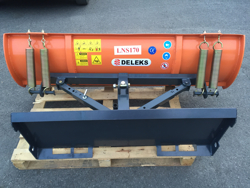 light snow plow for skid steer loaders lns 170 m