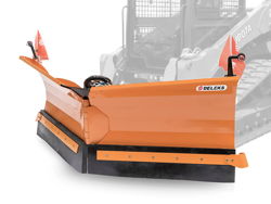 snowplough for up to 3 0 ton skid steer loaders lnv 200 m