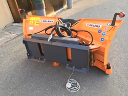 snowplough for up to 3 0 ton skid steer loaders lnv 300 m