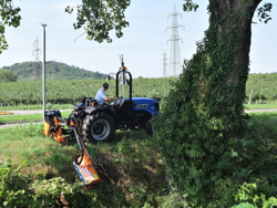 tractor mounted hedge cutter airone 80