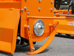 heavy rotavator tiller for tractors working width 150cm mod dfh 150