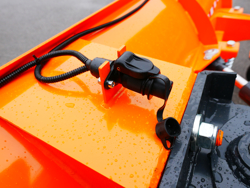 frontal snow plogh with mounting plate for tractor ssh 04 2 6 a