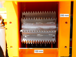 drum bio wood chipper for tractor dk 1300