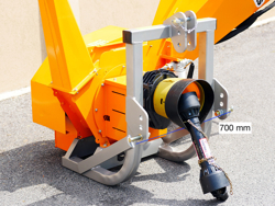 drum bio wood chipper for tractor dk 1300