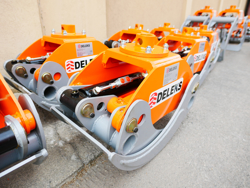 log grapple mini diggers forest crane or manure loading dk 16