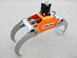 log grapple with fixed rotator for quick linkage dk 16 gr 55ff