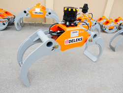 log grapple with fixed rotator for quick linkage dk 16 gr 55ff