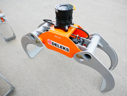 log grapple with fixed rotator for quick linkage dk 16 gr 55ff