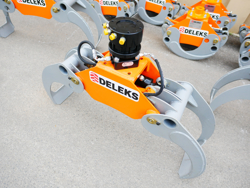 log grapple with fixed rotator for quick linkage dk 11 gr 30ff