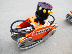 log grapple with fixed rotator for quick linkage dk 11 gr 30ff