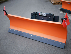 snow plow for up to 3 0 ton skid steer loaders ln 250 m