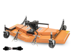 finishing mower for tractor dm 120