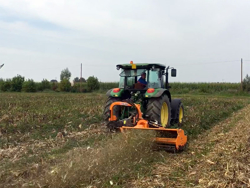 sideshift flail mower heavy offset side mulcher for tractors alce 140