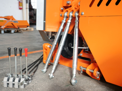 tractor mounted hedge cutter airone 160 tr