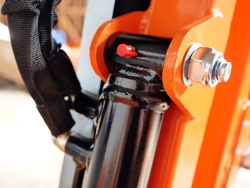 tractor mounted hedge cutter airone 180 tr