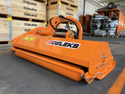 shredder with hydraulic side shift for orchard tractors mod jaguar 150