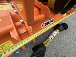 adjustable stone burier for tractors rotary tiller dfu 120