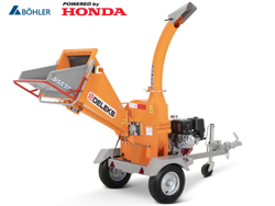 petrol chipper shredder woodchipper with engine dk 900 honda