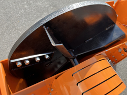 petrol chipper shredder woodchipper with engine dk 900 honda