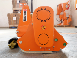 mulcher for compact tractors 120cm shredder mower with hammers lince 120