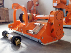 flail mower with adjustable sideshift multipurpose mulcher 100cm with hammers lince sp100