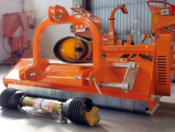 flail mower with adjustable sideshift multipurpose mulcher 100cm with hammers lince sp100