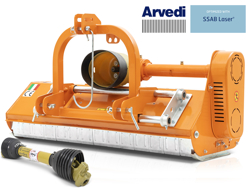 side shift mower 120cm multipurpose mulcher with hammers for tractor lince sp120