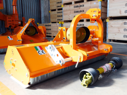 side shift mower 120cm multipurpose mulcher with hammers for tractor lince sp120