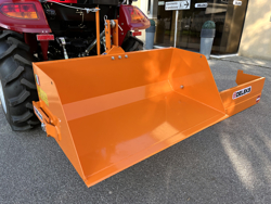 tipping transportbox for tractor bucket 120 l