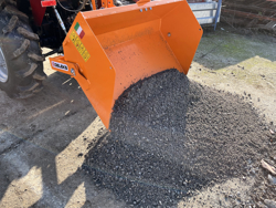 tipping transportbox for tractor bucket 120 l