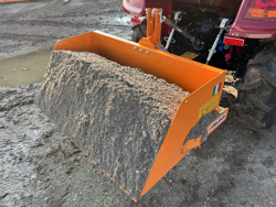 tipping transportbox for tractor bucket 120 h