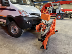 snow plow for cargo vans ln 200 j