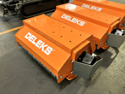 forestry mulcher of 80cm for mini excavators hydraulic shredder mod arm 80