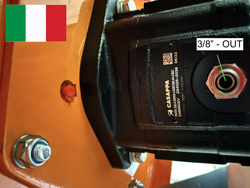 forestry mulcher of 100cm for mini excavators hydraulic shredder mod arm 100