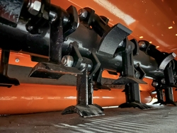 forestry mulcher of 120cm for mini excavators hydraulic shredder mod arm 120