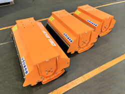 forestry mulcher of 120cm for mini excavators hydraulic shredder mod arm 120