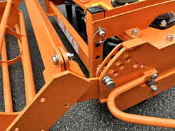 adjustable power harrow for tractors kr 120