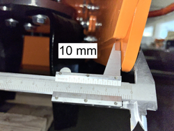 adjustable power harrow for tractors kr 160