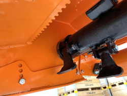 shredder with hydraulic side shift for orchard tractors mod jaguar 130