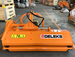 shredder with hydraulic side shift for orchard tractors mod jaguar 130