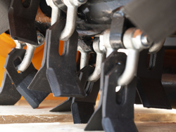 forestry mulcher of 60cm for mini excavators hydraulic shredder mod ar 60