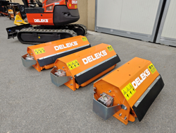 forestry mulcher of 60cm for mini excavators hydraulic shredder mod ar 60