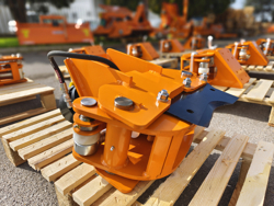 tree shear log grapple for mini excavators cf 10r