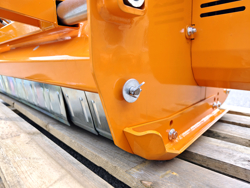 adjustable sideshift flail mower 180cm for 40 70hp tractors shredder mulcher lincione 180 sph
