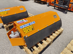 forestry mulcher of 80cm for mini excavators hydraulic shredder mod ars 80