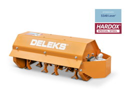 forestry mulcher of 100cm for mini excavators hydraulic shredder mod ars 100