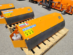 forestry mulcher of 100cm for mini excavators hydraulic shredder mod ars 100