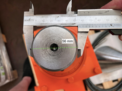 screw log splitter for mini excavator lsp18